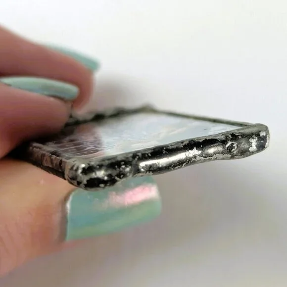 Vintage Artisan Dream Quote Metal Pendant - Picture 4 of 4